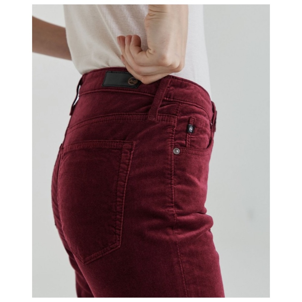 AG The Jodi velvet high rise crop jeans Sz 26 NWT - Picture 5 of 10